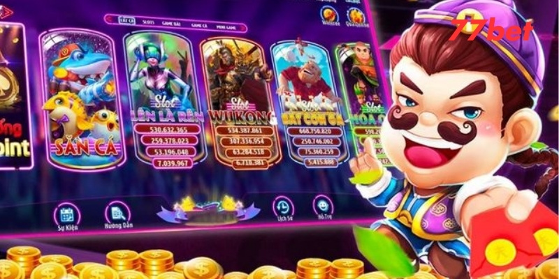 Nổ hũ 77bet là lựa chọn vô cùng hấp dẫn cho người chơi